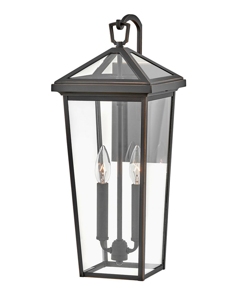 Alford Place Medium Tall 2-Light Outdoor Wall Lantern in Oil Rubbed Bronze