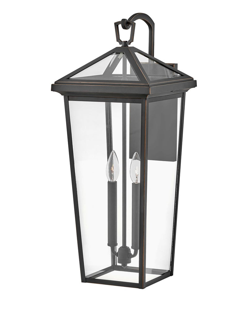 Alford Place Large Tall 2-Light Outdoor Wall Lantern in Oil Rubbed Bronze