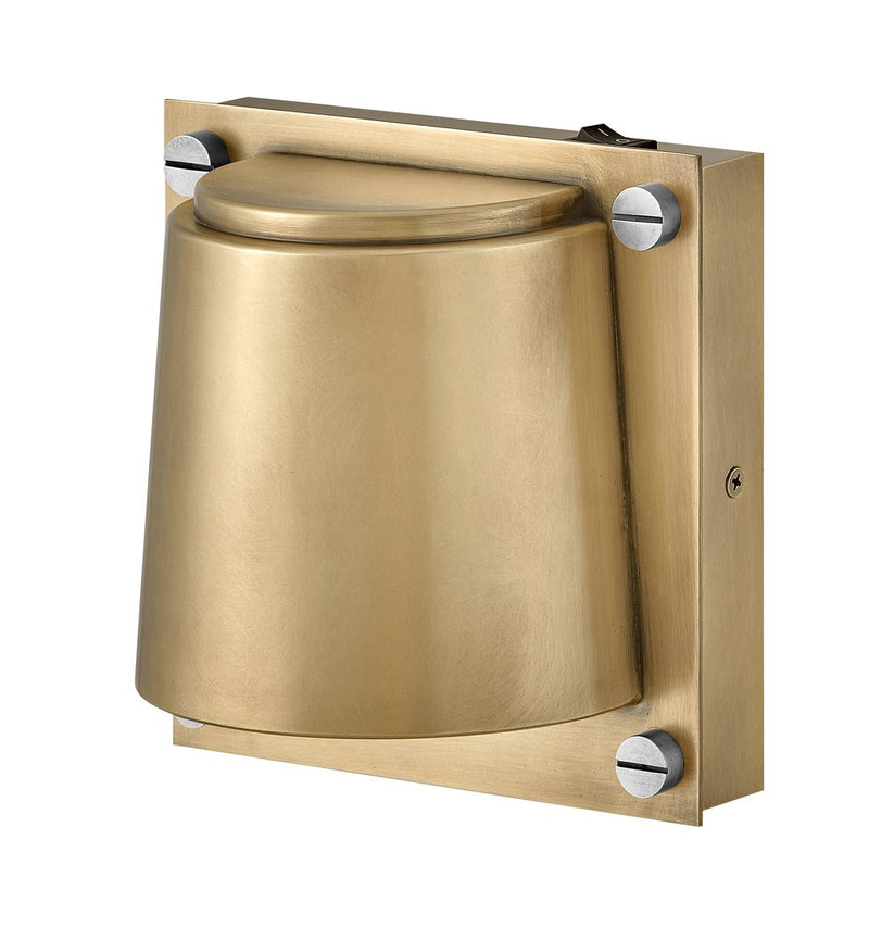 Scout Wall Sconce in Heritage Brass