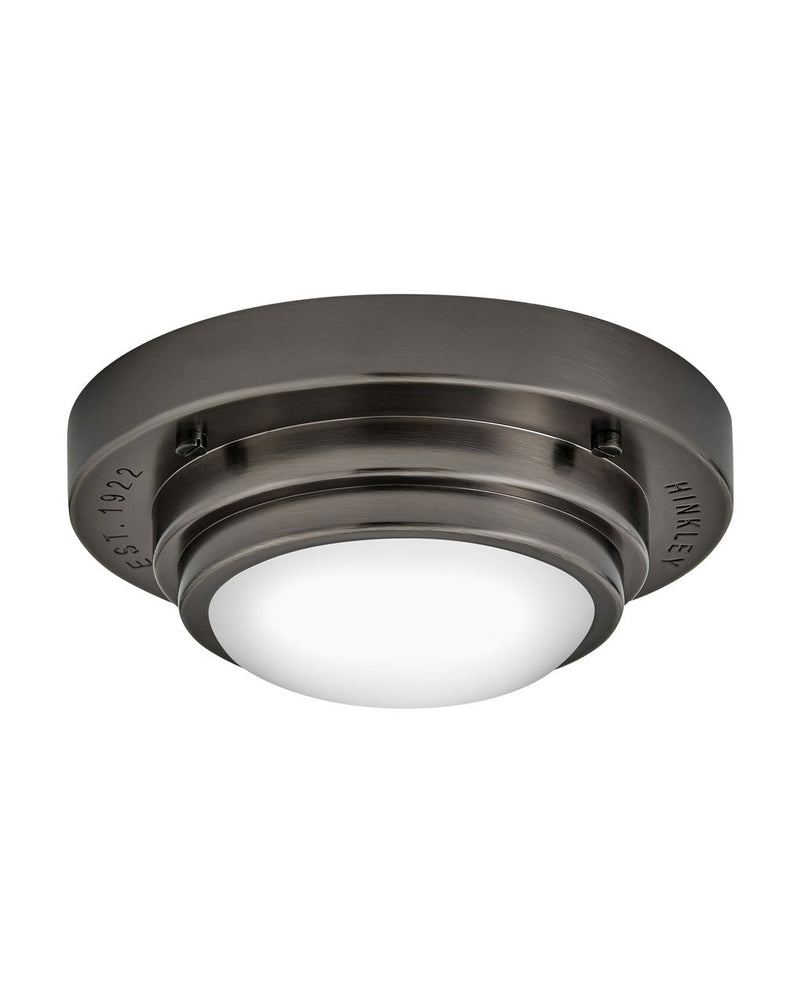 Porte 7" Flush Mount in Black Oxide