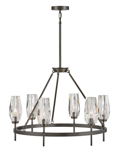Ana 6-Light Chandelier in Black Oxide