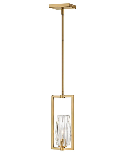 Ana Mini Pendant in Heritage Brass