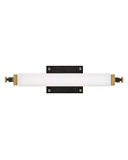 Rollins Small Bath Vanity Light in Black
