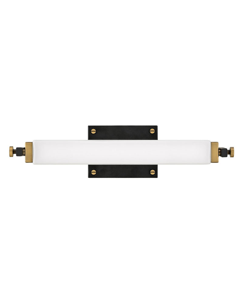 Rollins Small Bath Vanity Light in Black