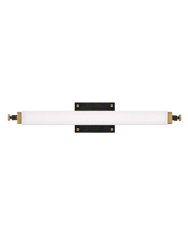 Rollins Medium Bath Vanity Light in Black
