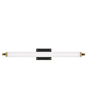 Rollins Large Bath Vanity Light in Black