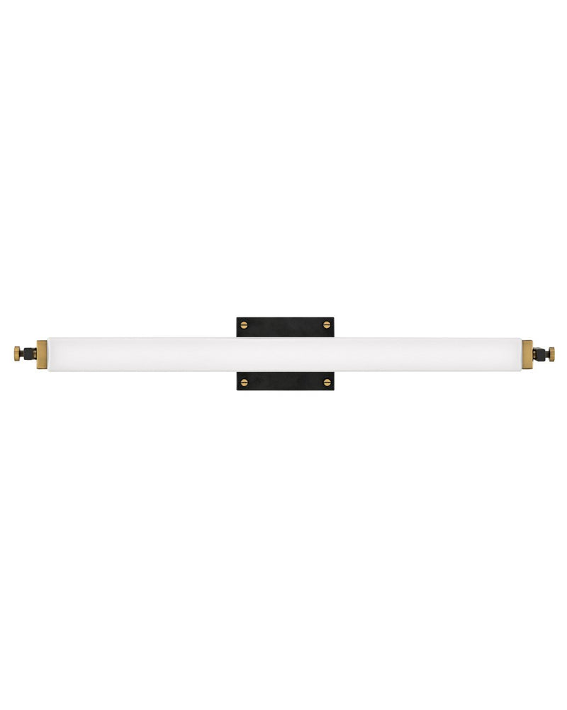 Rollins Large Bath Vanity Light in Black
