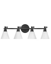 Arti 4-Light Bath Vanity Light in Black