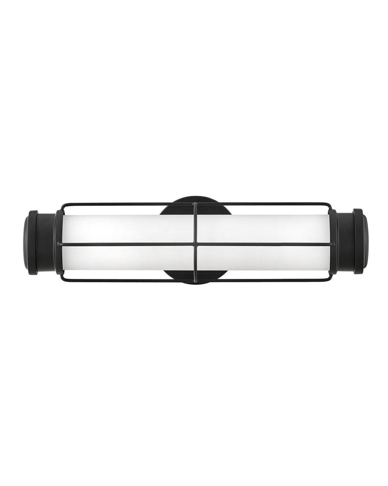 Saylor 17" Bath Vanity Light in Black