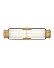 Saylor 17" Bath Vanity Light in Heritage Brass