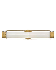 Saylor 24" Bath Vanity Light in Heritage Brass