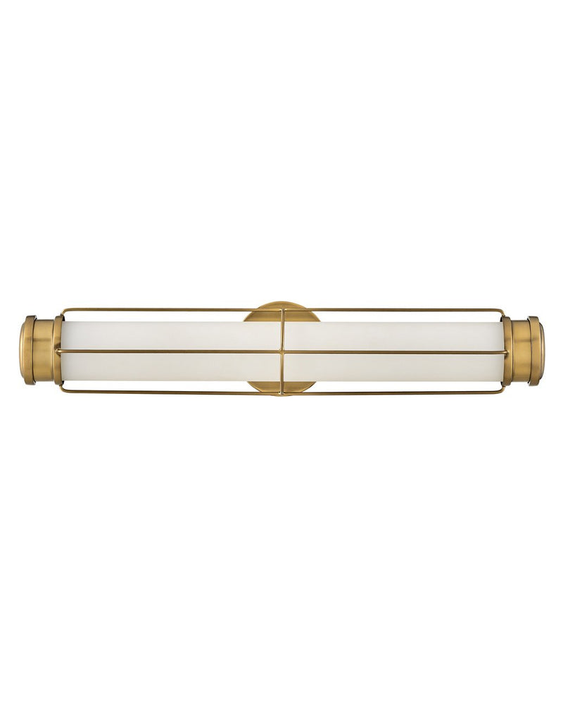 Saylor 24" Bath Vanity Light in Heritage Brass