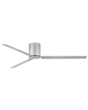 Indy Flush 72" Outdoor Smart Ceiling Fan in Brushed Nickel
