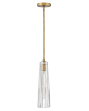 Cosette Mini Pendant in Heritage Brass