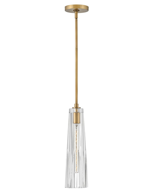 Cosette Mini Pendant in Heritage Brass