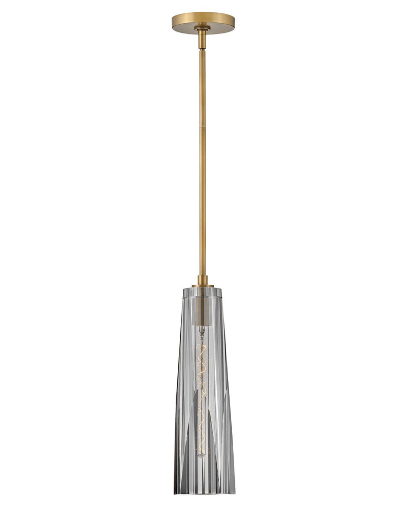 Cosette Mini Pendant in Heritage Brass