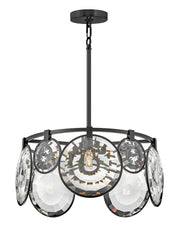 Nala 5-Light Pendant in Black