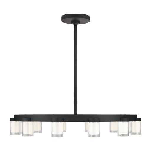 Esfera Medium 12-Light Pendant in Nightshade Black