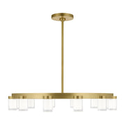 Esfera Medium 12-Light Pendant in Natural Brass
