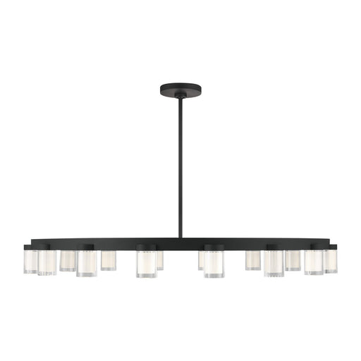 Esfera Large 16-Light Pendant in Nightshade Black