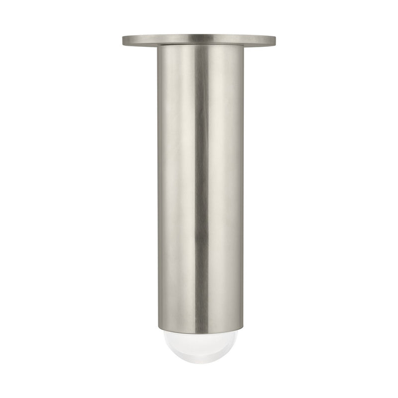 Ebell Medium Flush Mount in Antique Nickel
