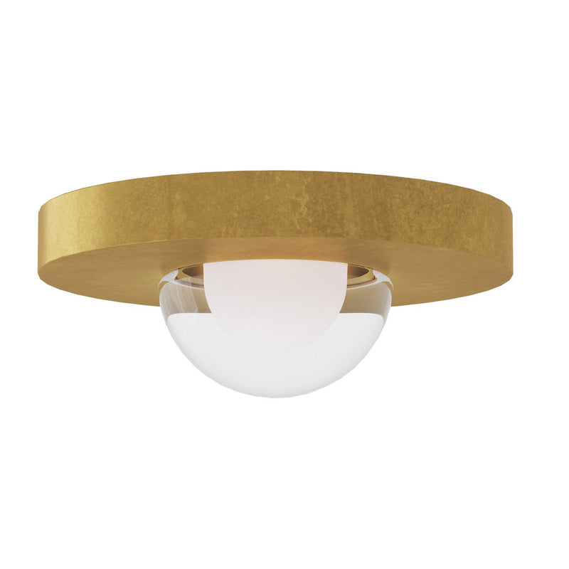 Ebell Mini Flush Mount in Dark Bronze