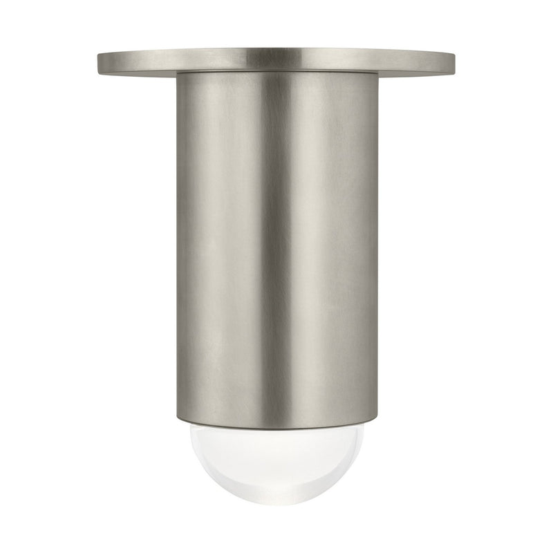Ebell Small Flush Mount in Antique Nickel