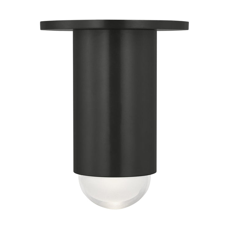 Ebell Small Flush Mount in Dark Bronze