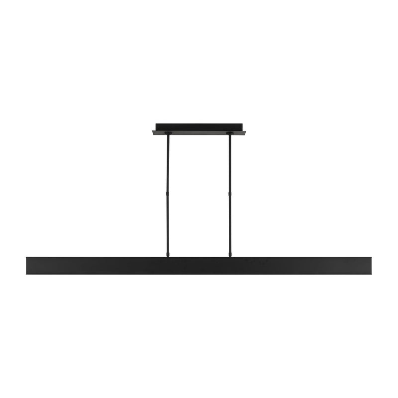 I-Beam 72 Linear Pendant in Nightshade Black