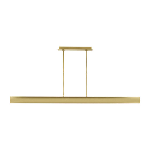 I-Beam 72 Linear Pendant in Plated Brass
