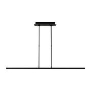 Stagger 48 Linear Pendant in Nightshade Black