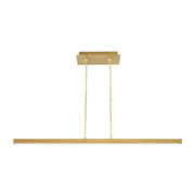 Stagger 48 Linear Pendant in Natural Brass