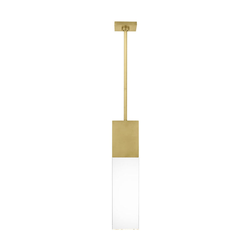 Kulma Medium Outdoor Pendant in Natural Brass