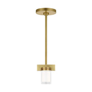 Esfera Small Pendant in Natural Brass