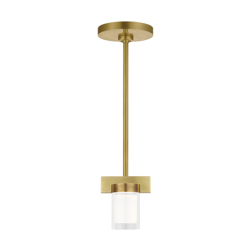 Esfera Small Pendant in Natural Brass