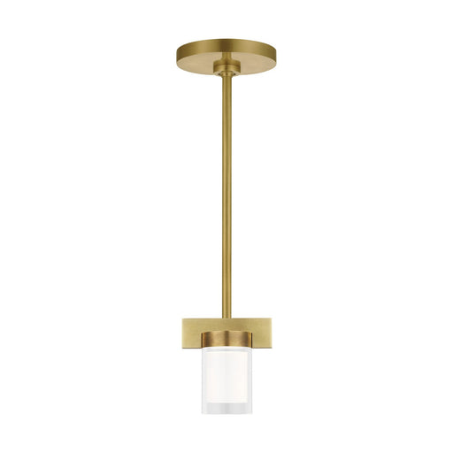 Esfera Small Pendant in Natural Brass