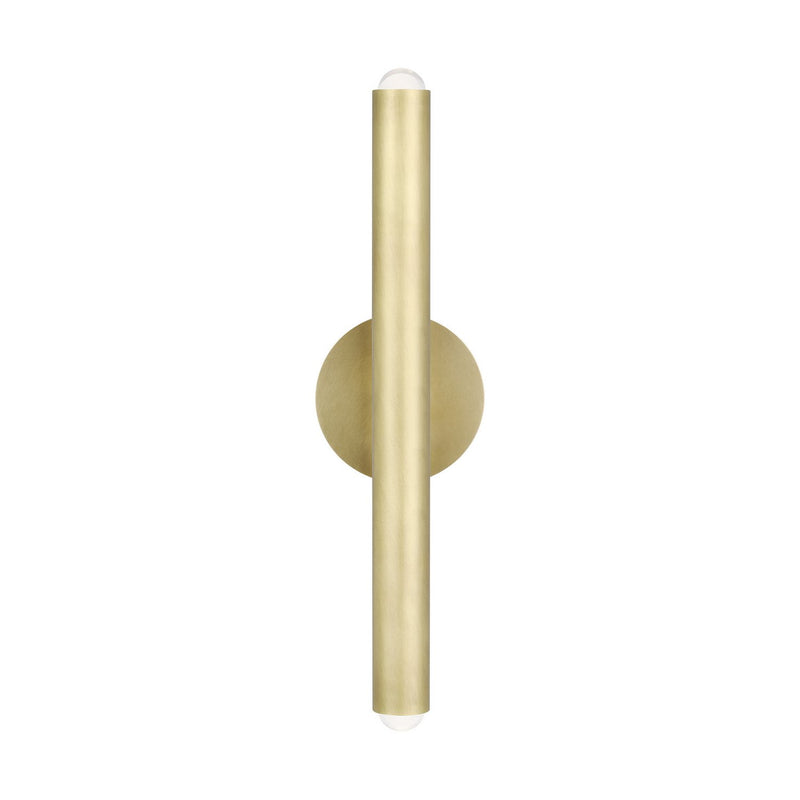 Ebell Medium Wall Sconce in Natural Brass