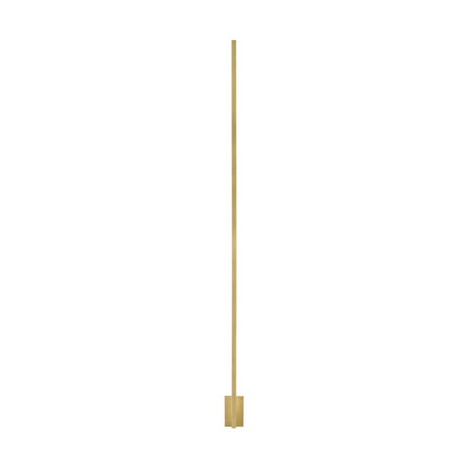 Stagger X-Large Wall Sconce in Natural Brass