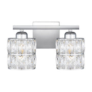 Gibson 2-Light Bath Vanity Light in Polished Chrome