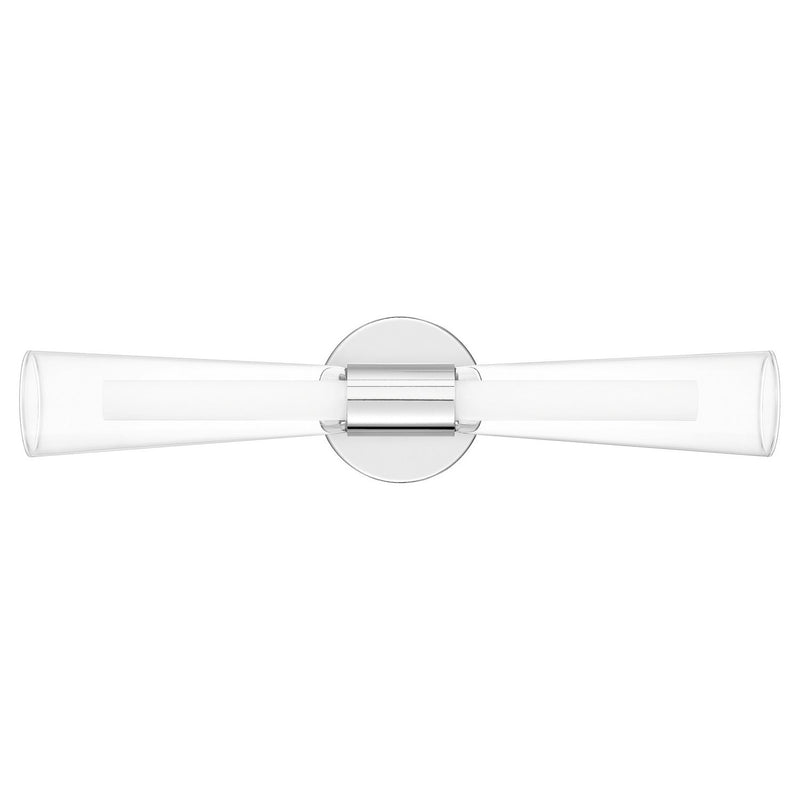 Amara Bath Vanity Light in Polished Chrome