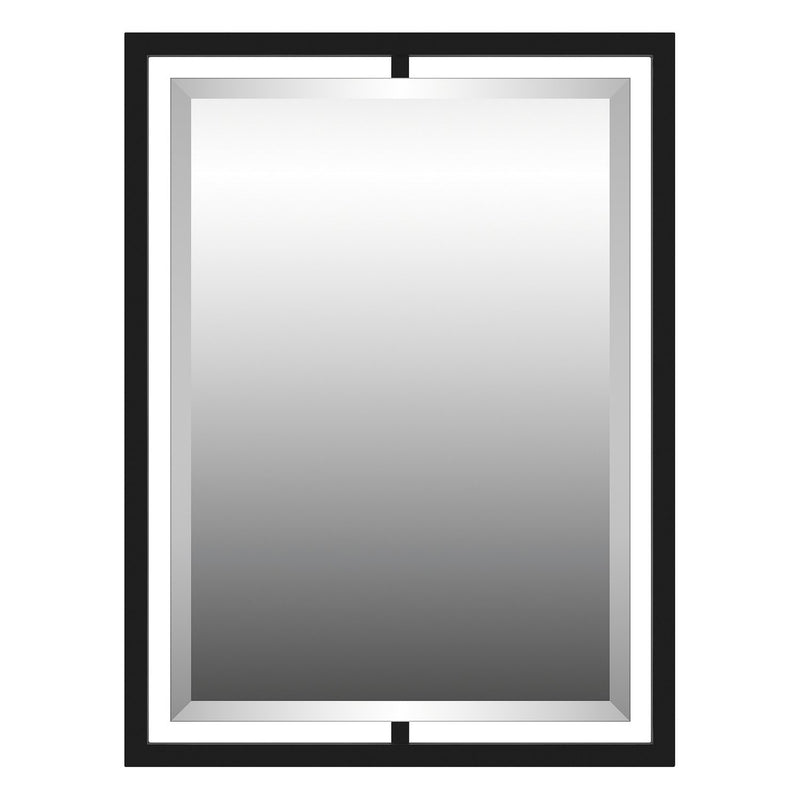Marcos Mirror in Matte Black