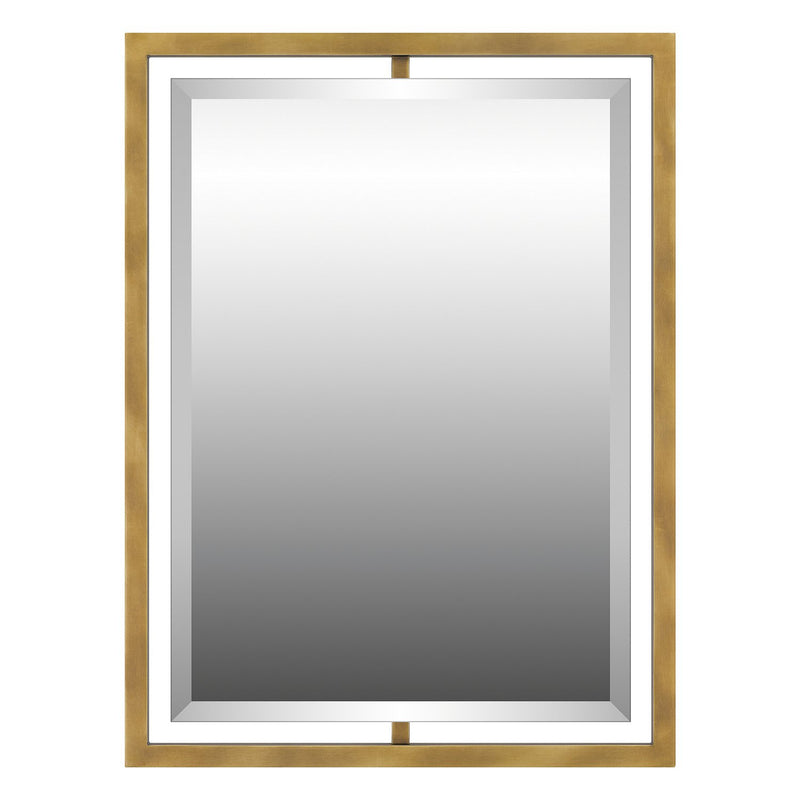 Marcos Mirror in Weathered Brass