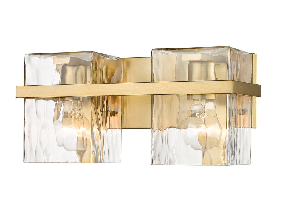 Bennington 2-Light Vanity in Modern Gold - Lamps Expo