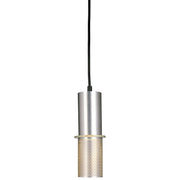 Larry Mini Pendant in Satin Aluminum