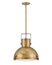 Nautique Large Pendant in Heritage Brass