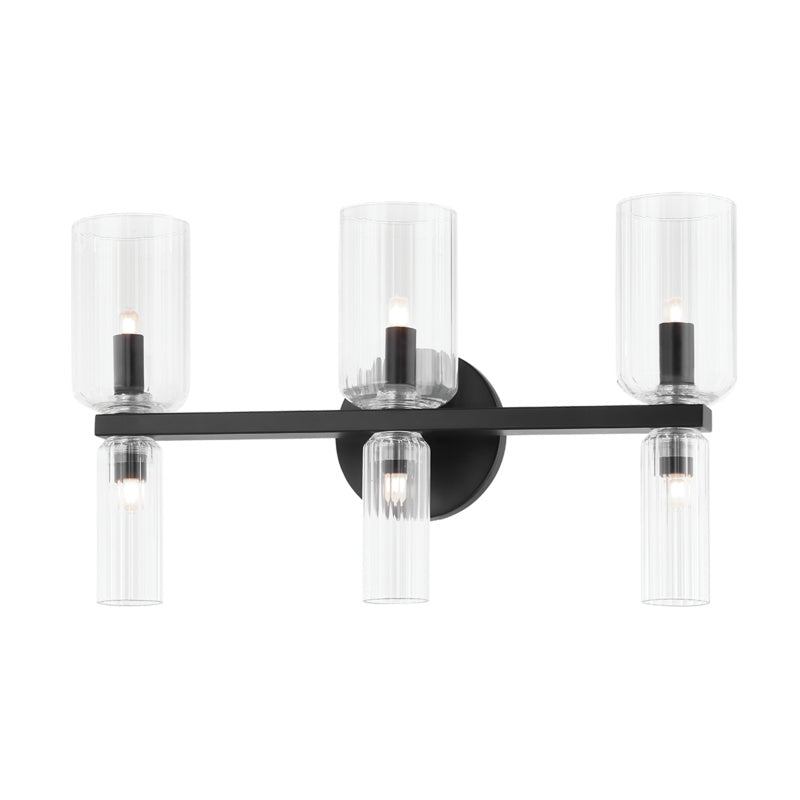 H384303-SBK - Tabitha LED Bath Bracket in Soft Black by Mitzi