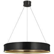 Connery 30" Ring Pendant in Bronze