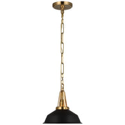 Layton 10" Pendant in Antique-Burnished Brass