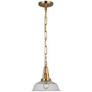 Layton 10" Pendant in Antique-Burnished Brass