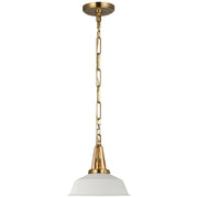 Layton 10" Pendant in Antique-Burnished Brass